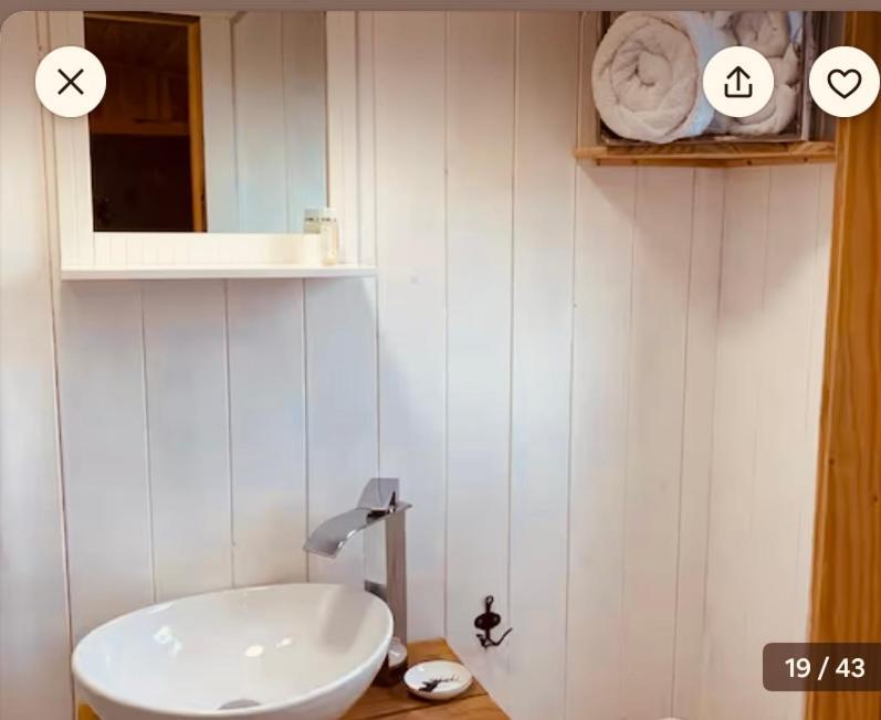 Sheepwash Shepherds Hut Bebside Dış mekan fotoğraf